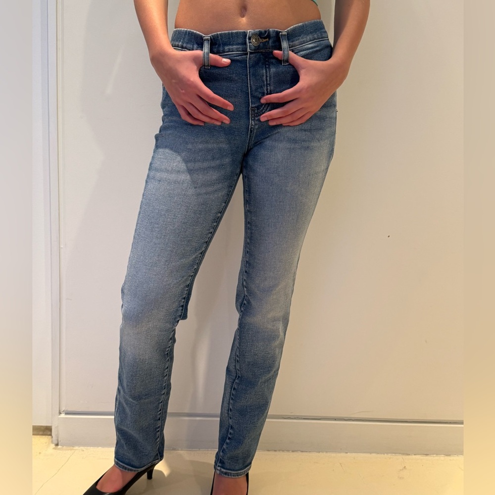Jag Jeans Light Blue Straight Leg Women's Jeans